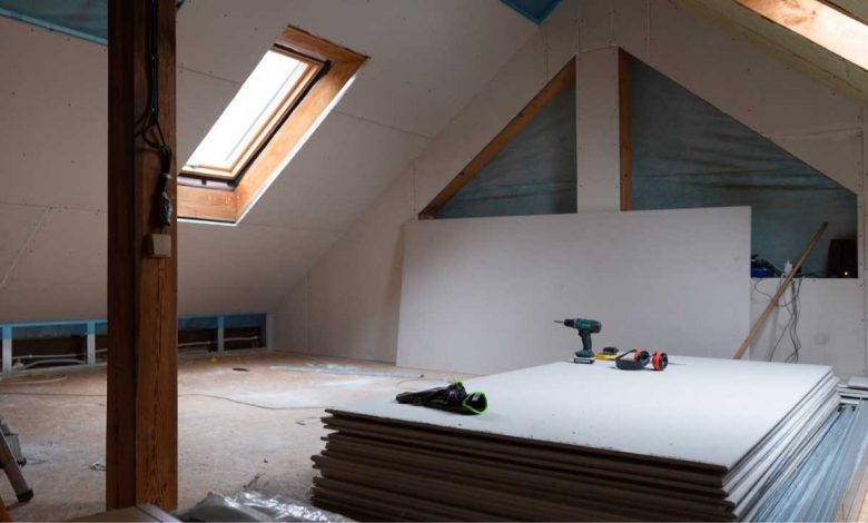 Attic Insulation insulation and renovation.