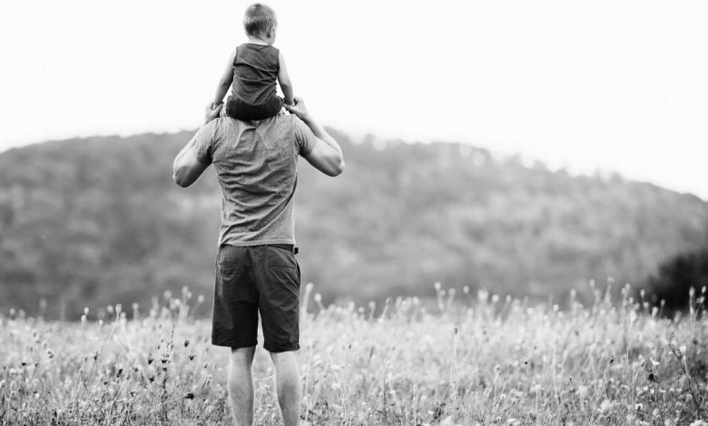 A father and his son