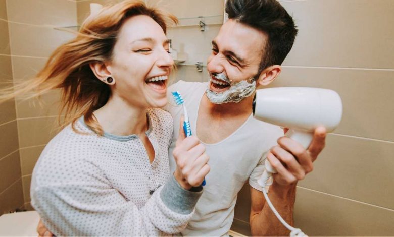 Two People, One Bathroom