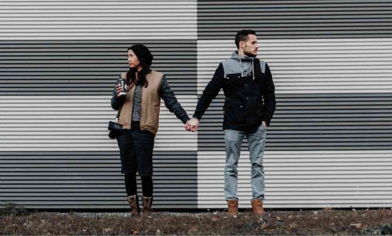 A couple in a Toxic Relationship