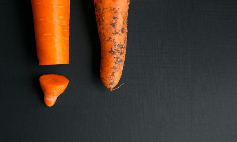 Circumcised Penis depicted with a carrot (1)