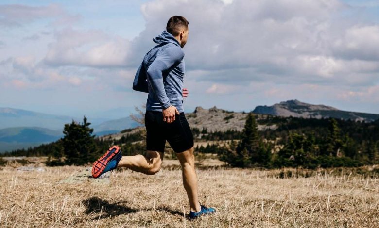 A guy running