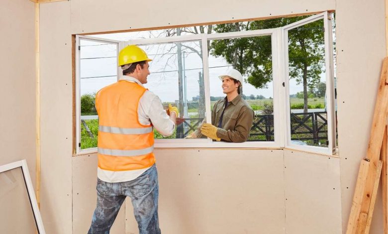 Guys Installing New Windows