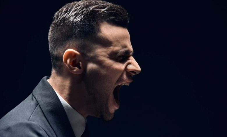 Angry guy