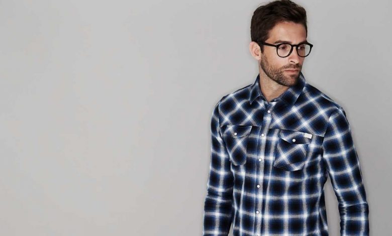 guy wearing winter shirt