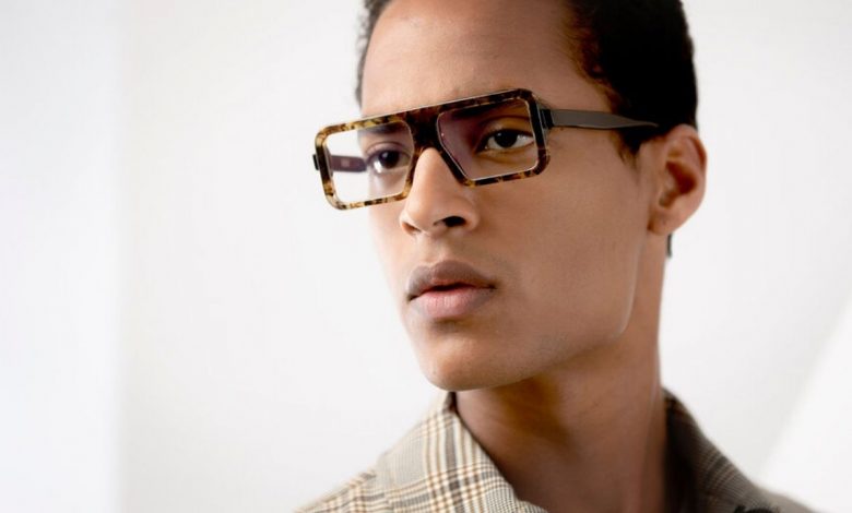 A guy wearing glasses