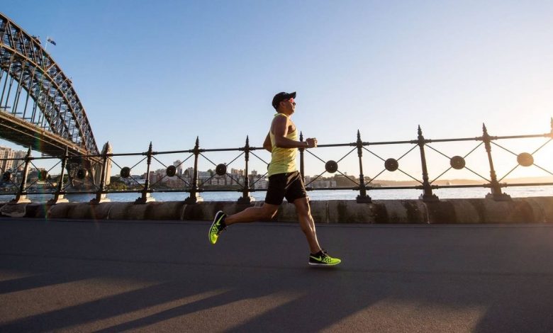 Guy running
