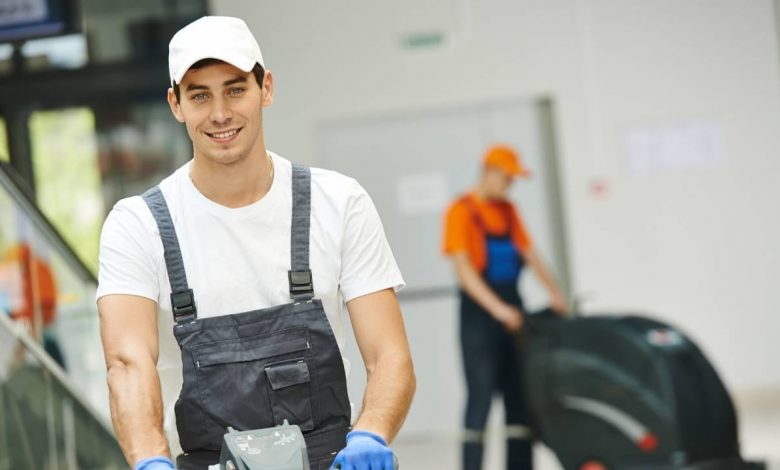 cleaning business guy