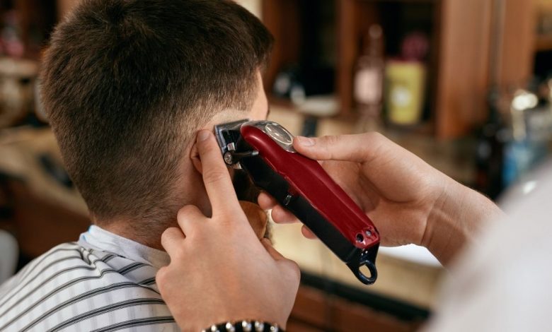 Mens haircut