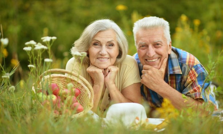 Elder couple