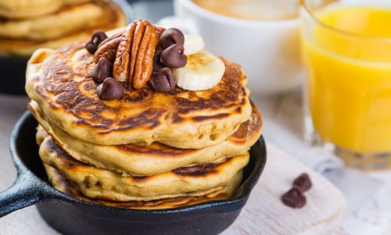 Chocolate Chips Pancakes