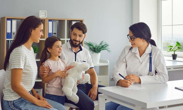 Family doctor checkup