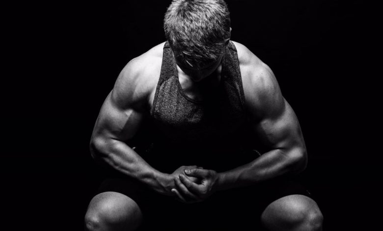 A guy with Muscle Mass