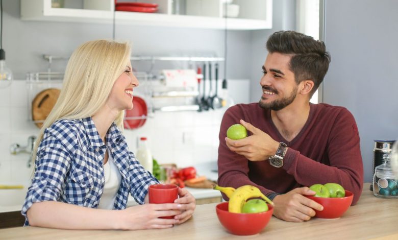 Healthy Eating couple