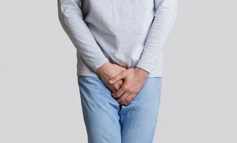 Male prostate pain