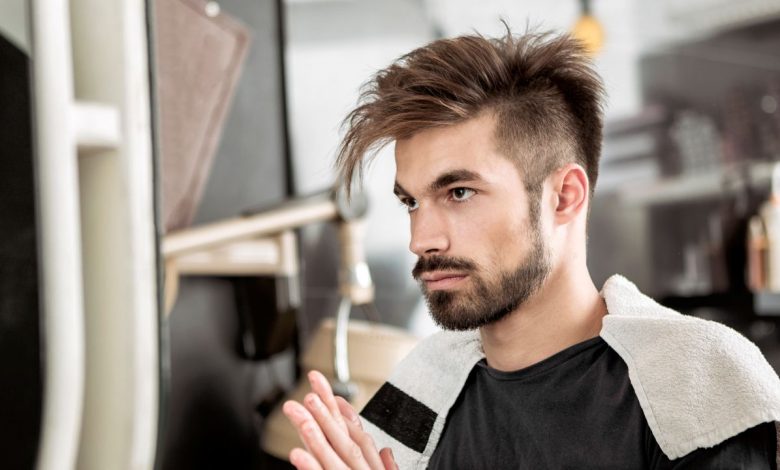 A man with Bleached Hair