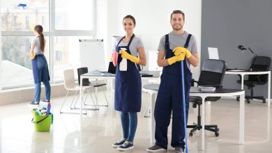 Commercial Cleaning staff