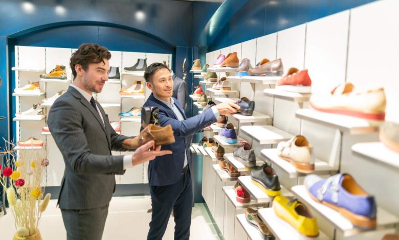 Suits with casual shoe