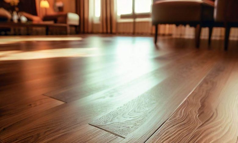 Hardwood Floor in living room