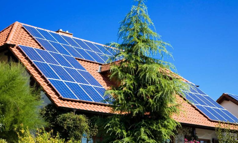Solar Battery on the house