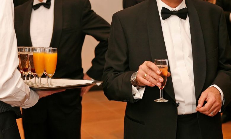 guy wearing Tuxedo