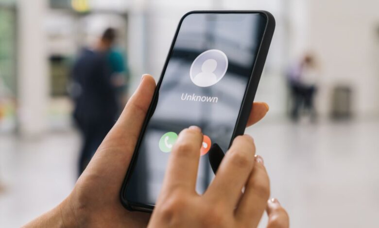 call from unknown number