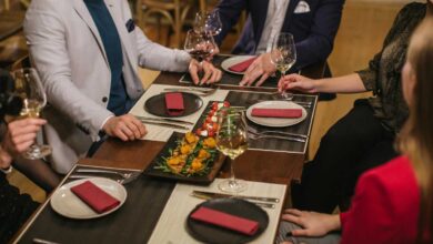 fine dining at Luxury Restaurant