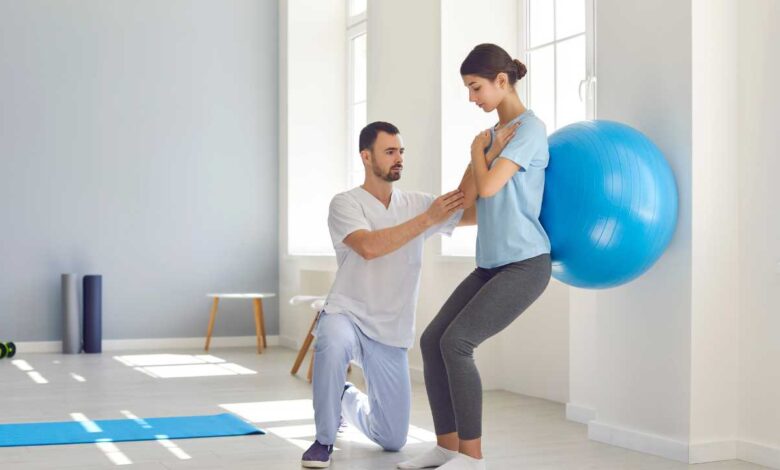 Physical Therapy session