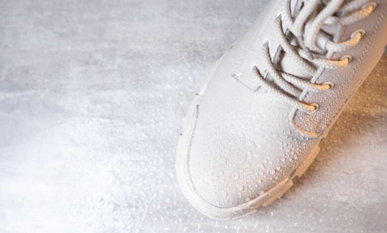 Waterproofing shoe