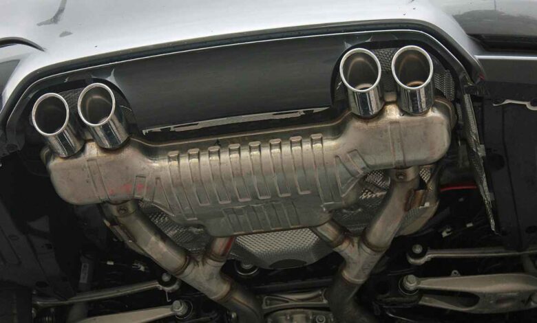a car with Performance Exhaust