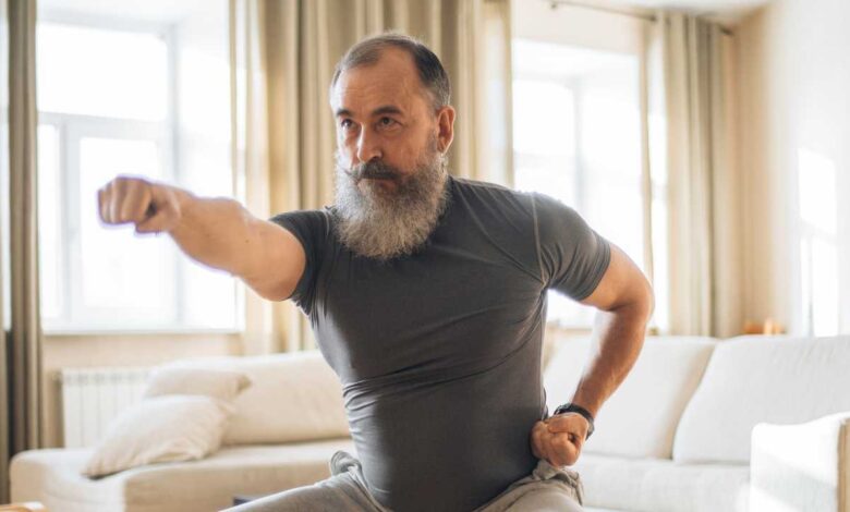 fit old man