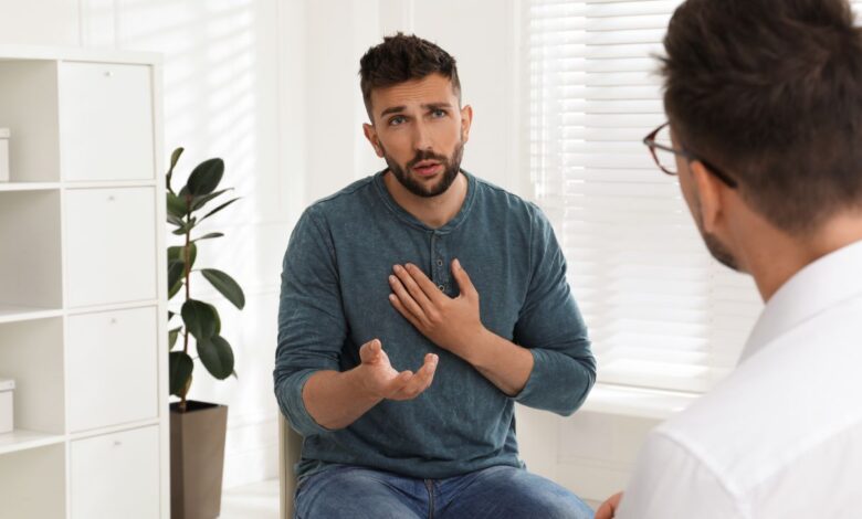 guy going through Addiction Recovery