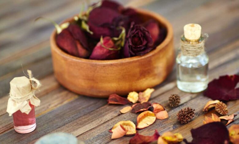 Perfumery and flowers