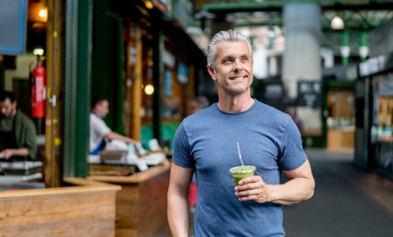 healthy man
