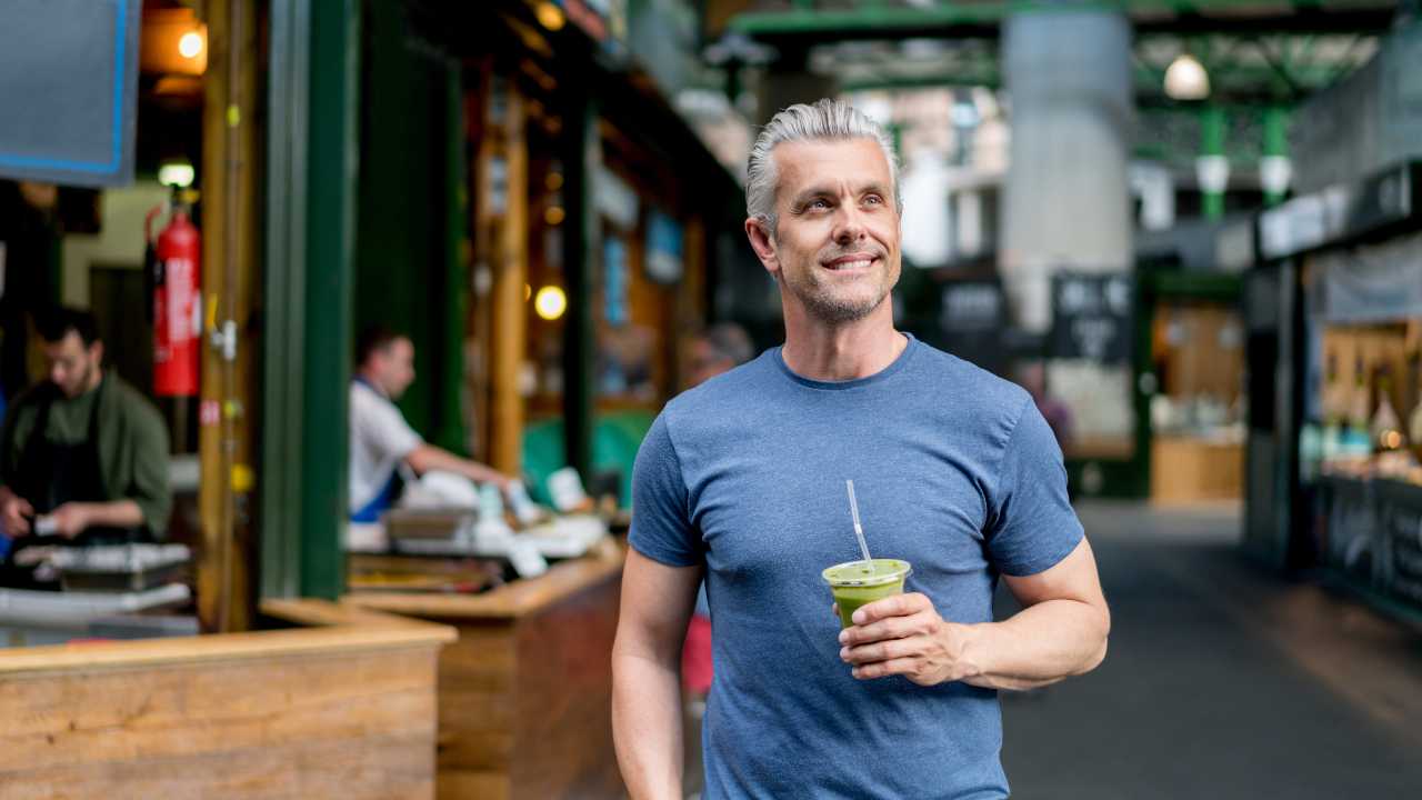 healthy man