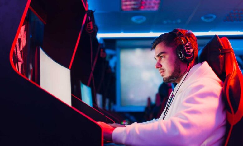 guy gaming