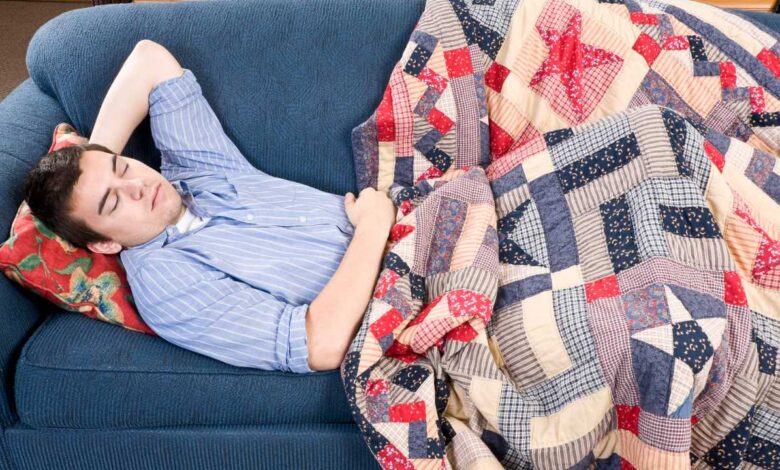 guy sleeping