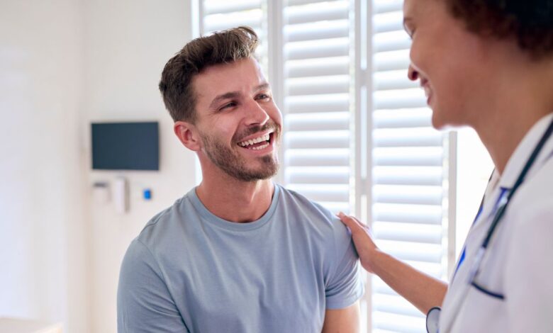 a guy is private hospital