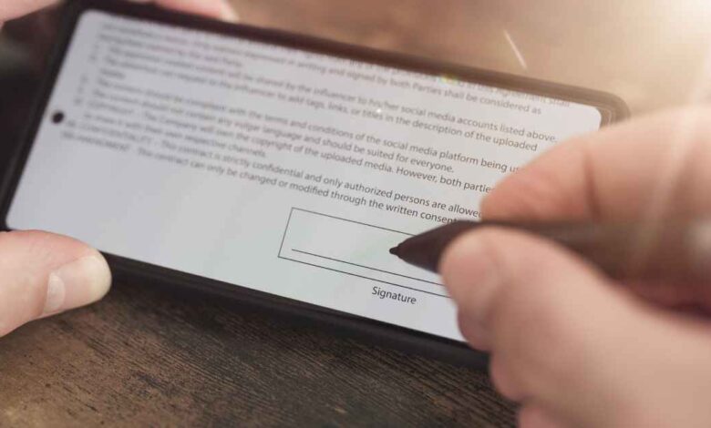 electronic signature