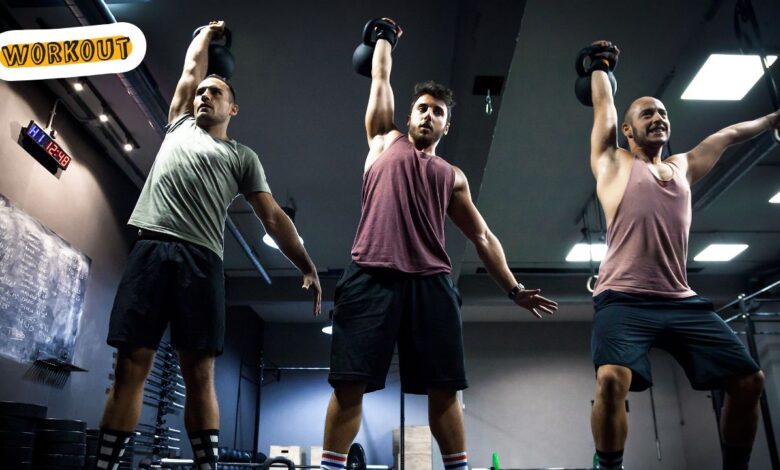 Group Workout men