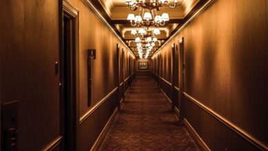 Hotel Hallway