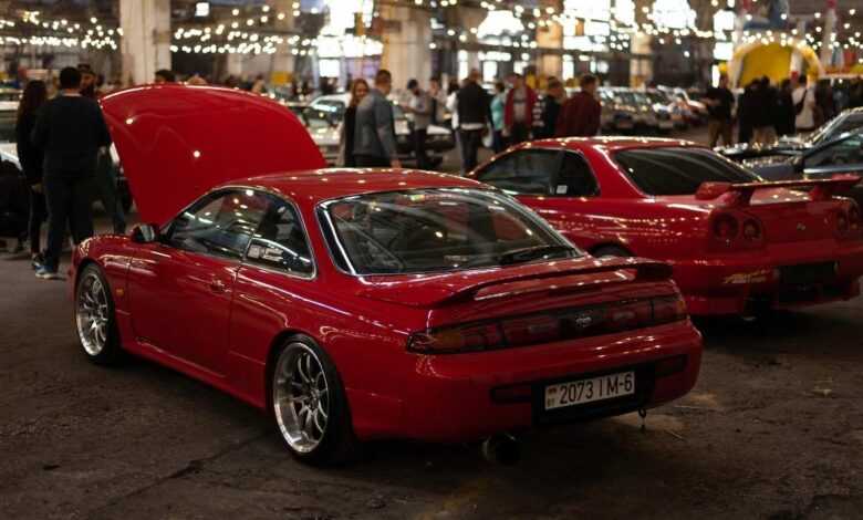 car parked outside