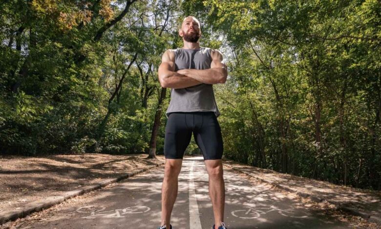 man in nature