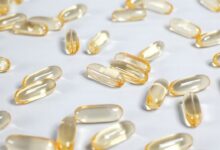 fish oil capsules