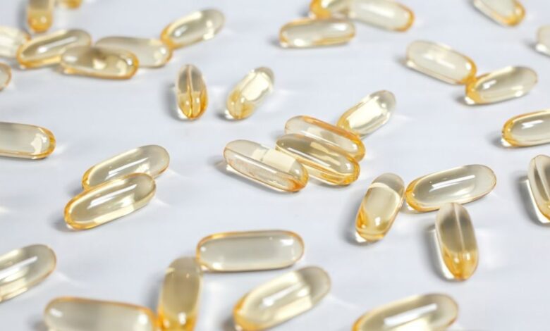 fish oil capsules