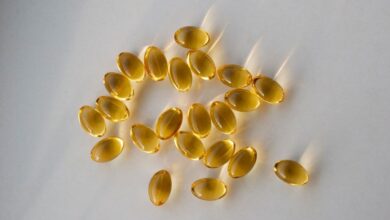 fish oil capsules