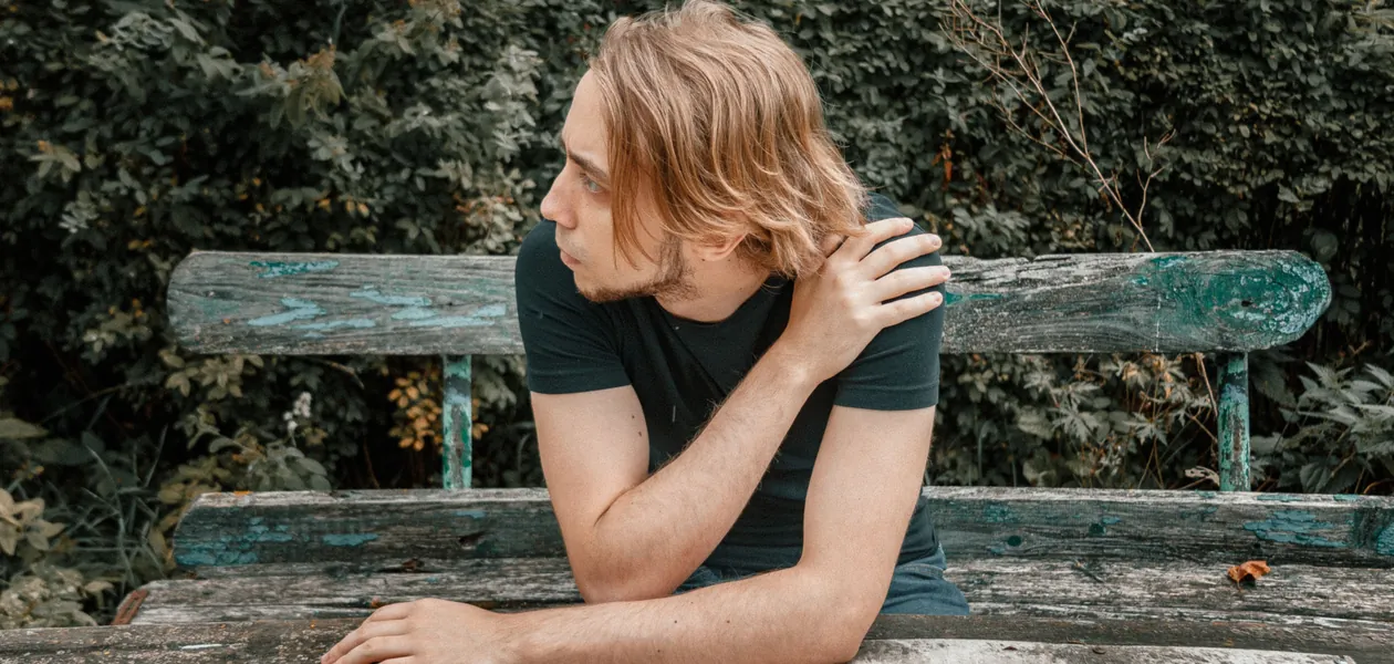 man reflecting on his life path number