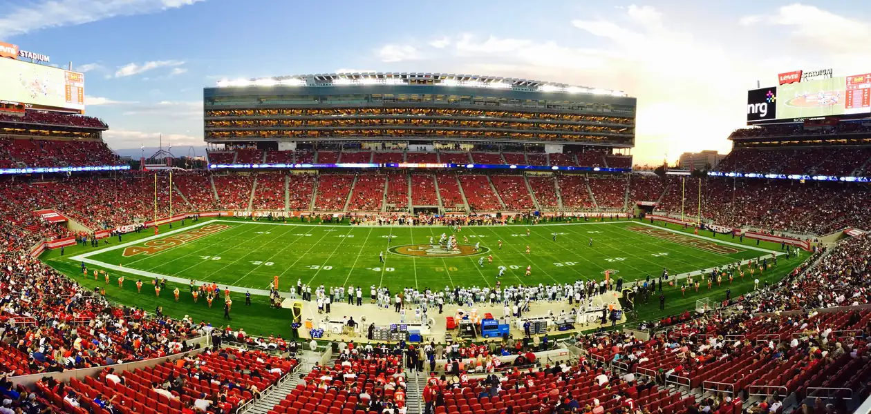 packed nfl stadium during a game showing the league's drawing power